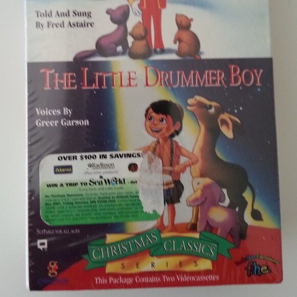 Sealed Christmas VHS Set of 3 Tapes It's a Wonderful Life Santa is Coming Town - Picture 4 of 4